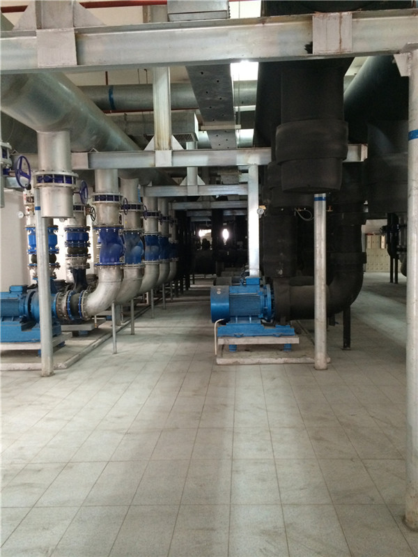 冷水机组水泵（机房）管路连接